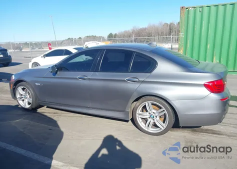 2013 BMW 550I xDrive from USA, damaged, VIN WBAFU9C51DDY71446